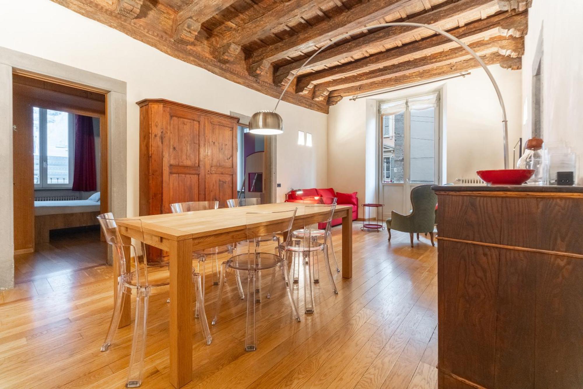 Apartamento La Dimora Dei Mercanti Bérgamo Exterior foto